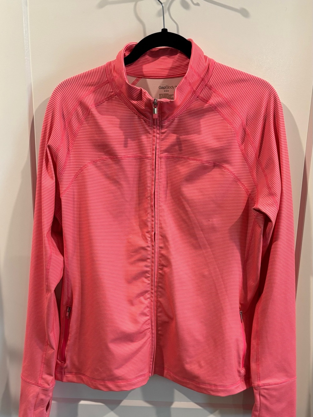 GAP Women's Pink Zip-Up Athletic Jacket
SZ